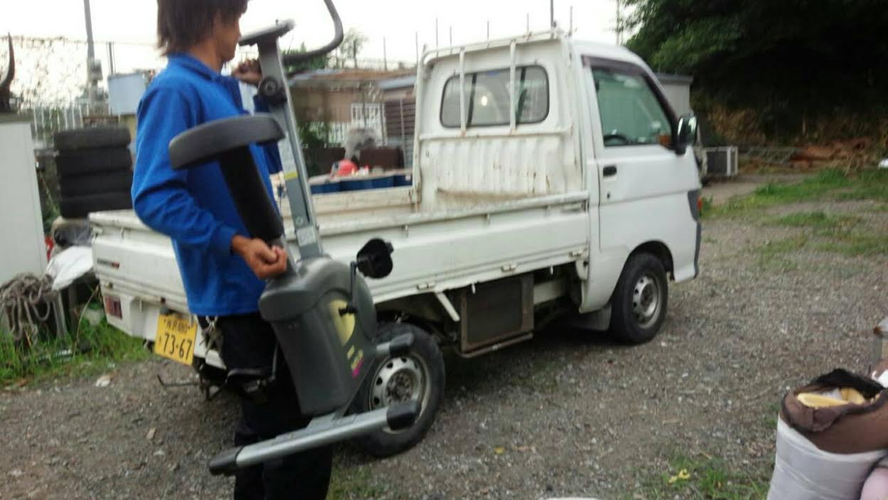 エアロバイクの回収をしました☆