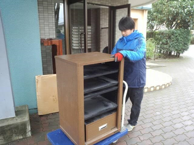 川越市での不用品回収作業