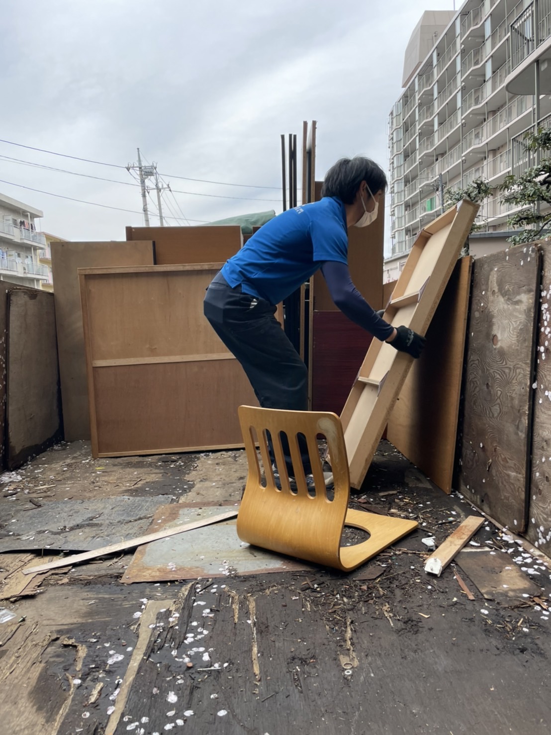 久喜市マンション残置物撤去