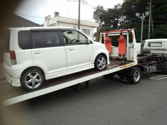 車の撤去作業を致しました☆