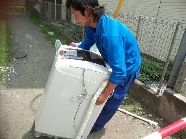不用品回収事例・洗濯機