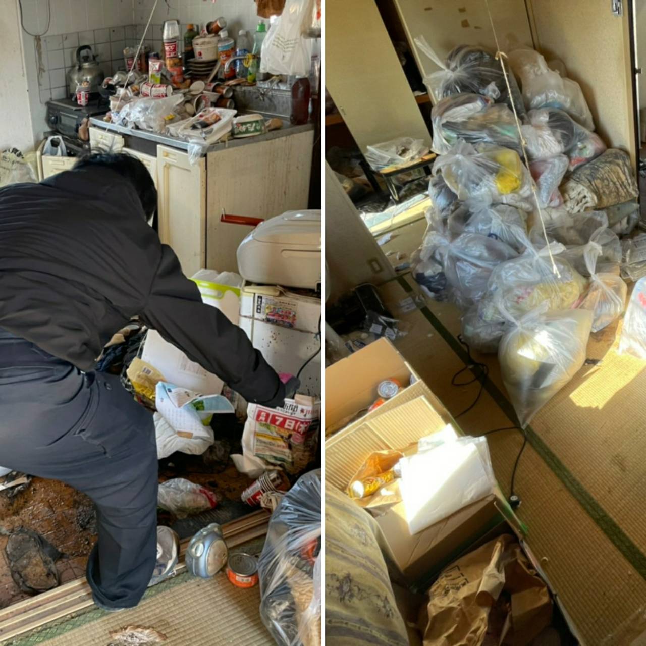 埼玉県　鴻巣市　ゴミ屋敷　ごみ屋敷　残置物撤去　不用品回収